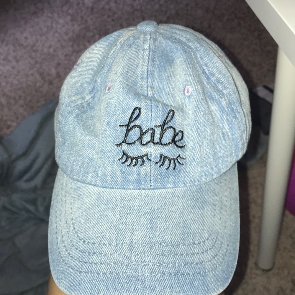 denim hat